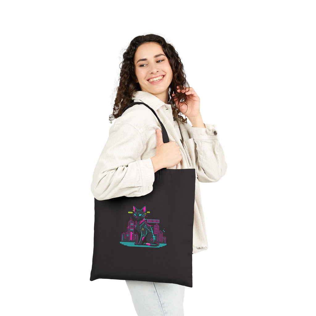 Retro OS Error Cat Tote | Retro GUI Error Aesthetic, fake popup design