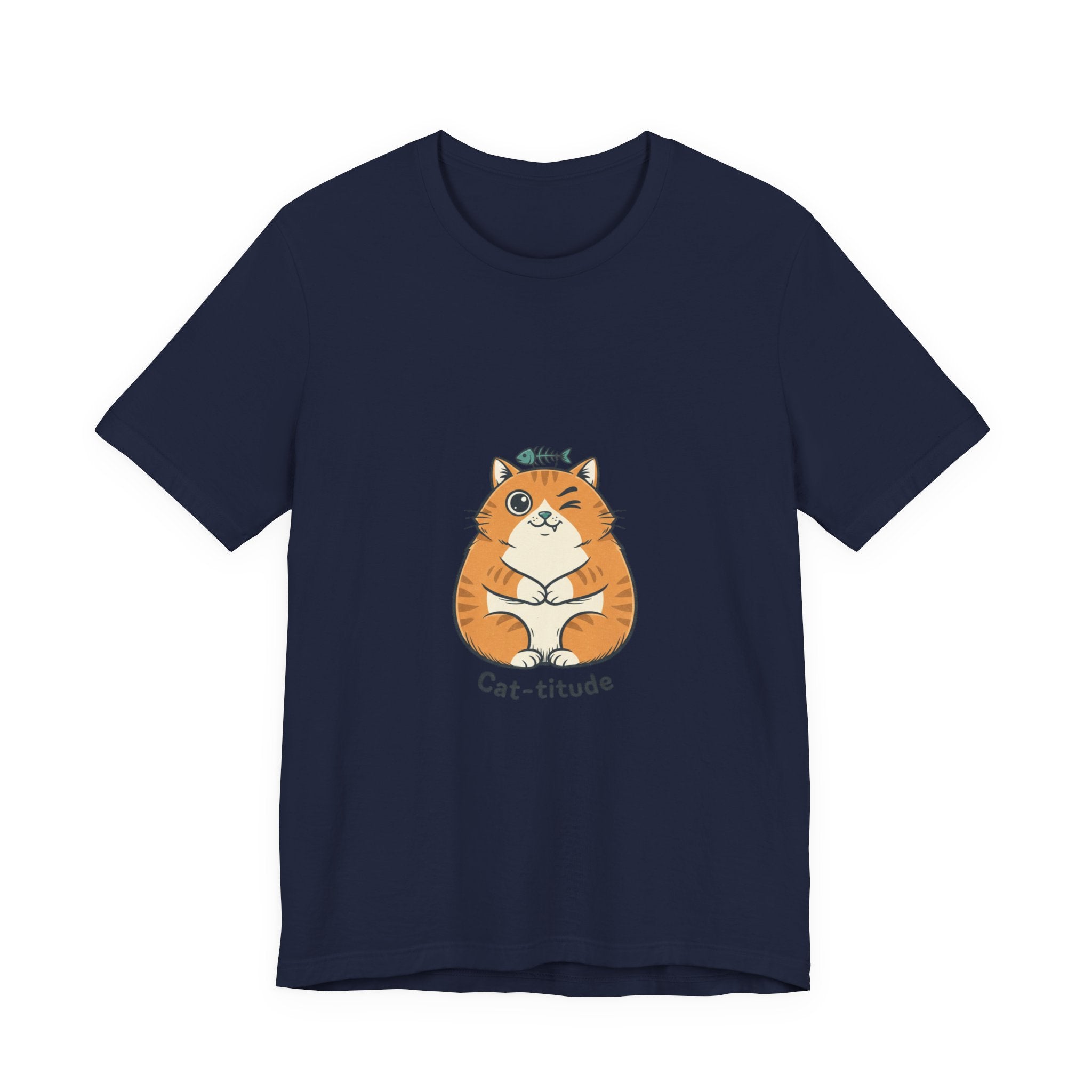Cat-titude Tee | sarcastic shirt, 90s aesthetic humor