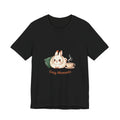 Cozy Moments Bunny Illustration Tee | cute animal illustration, winter forest art