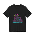 Cyber Cat City Tee | Retro OS Error, pixel popup aesthetic
