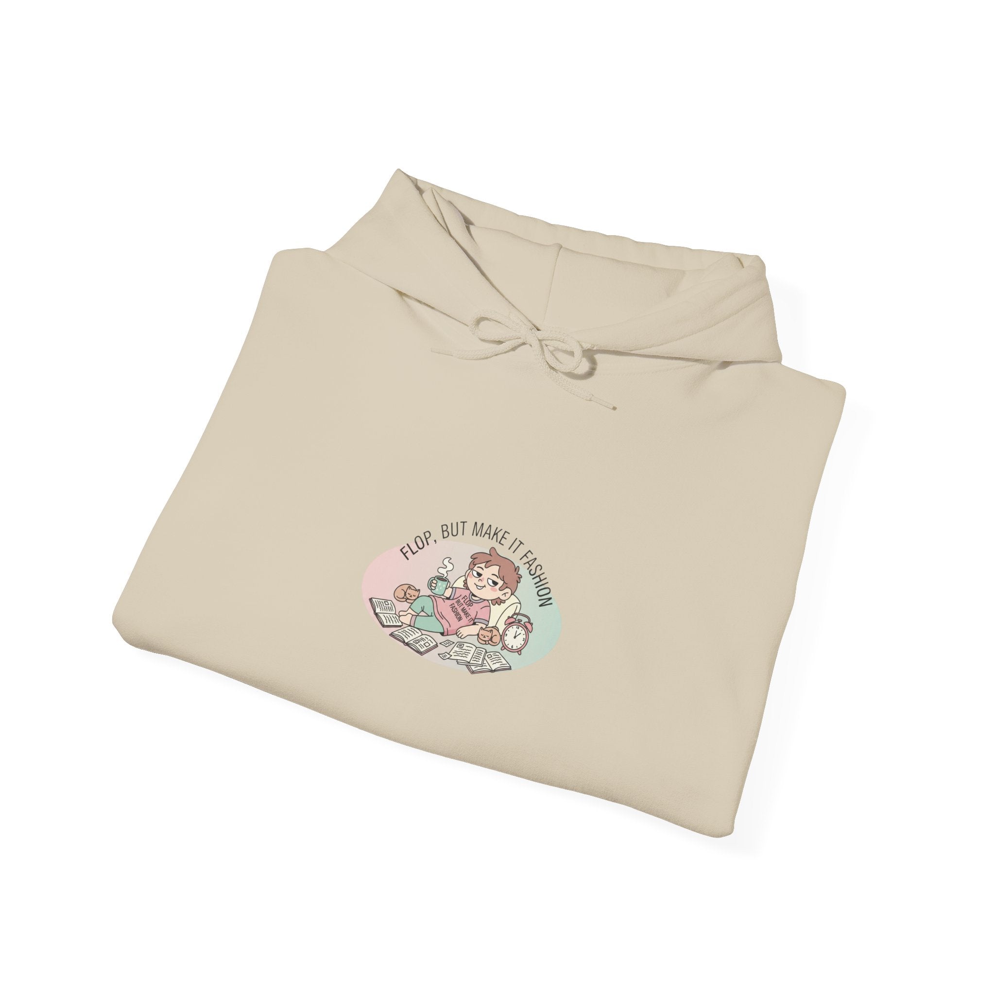 flop era hoodie | burnout humor, fail merch