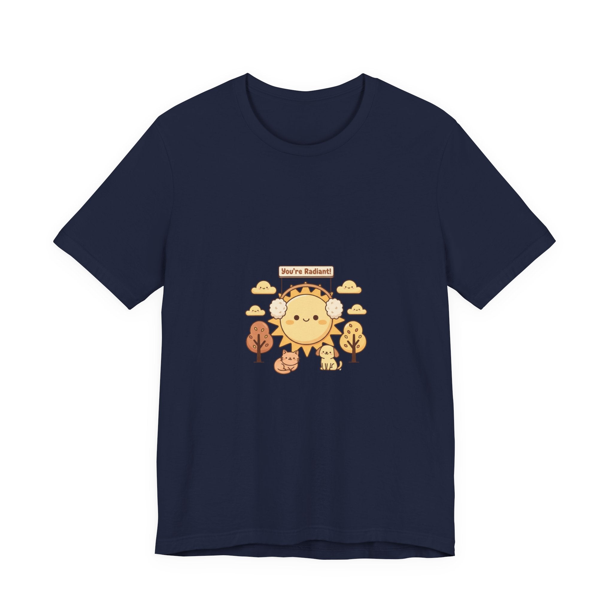 “You’re Radiant” Sunbear Tee | seasonal affective humor, cozy survival shirt
