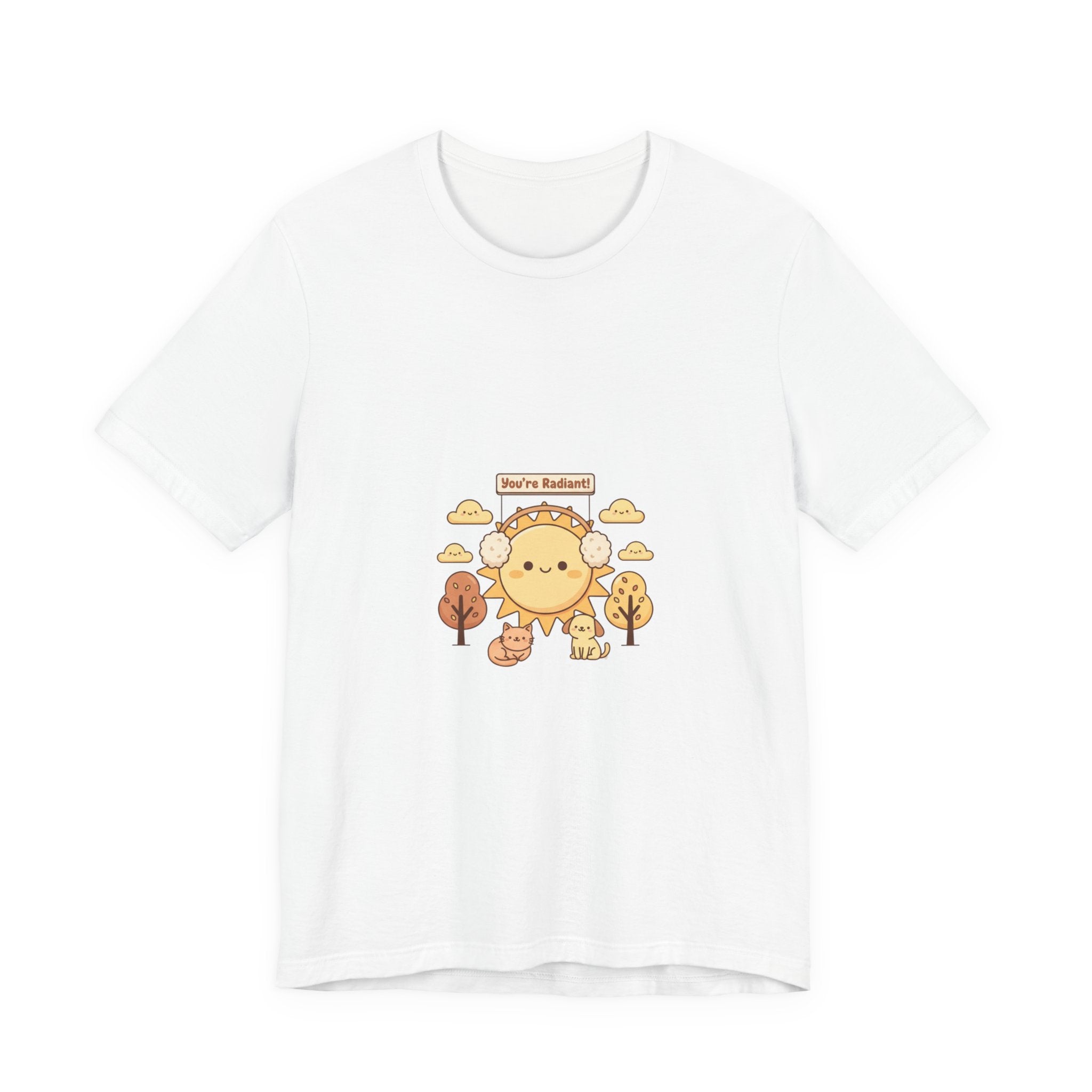 “You’re Radiant” Sunbear Tee | seasonal affective humor, cozy survival shirt