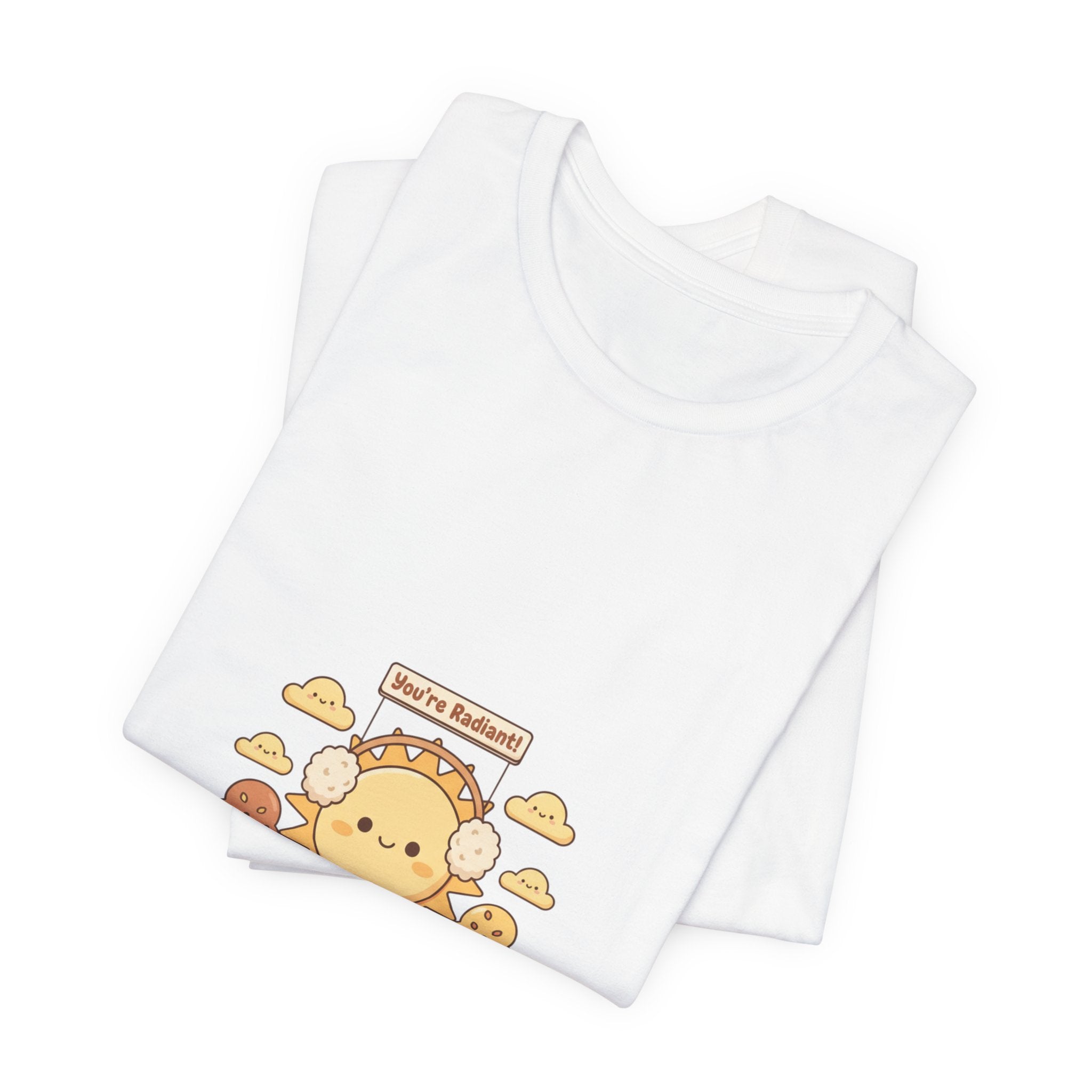 “You’re Radiant” Sunbear Tee | seasonal affective humor, cozy survival shirt