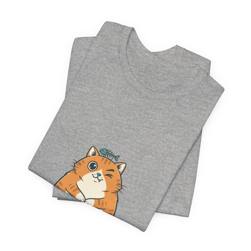 Cat-titude Tee | sarcastic shirt, 90s aesthetic humor