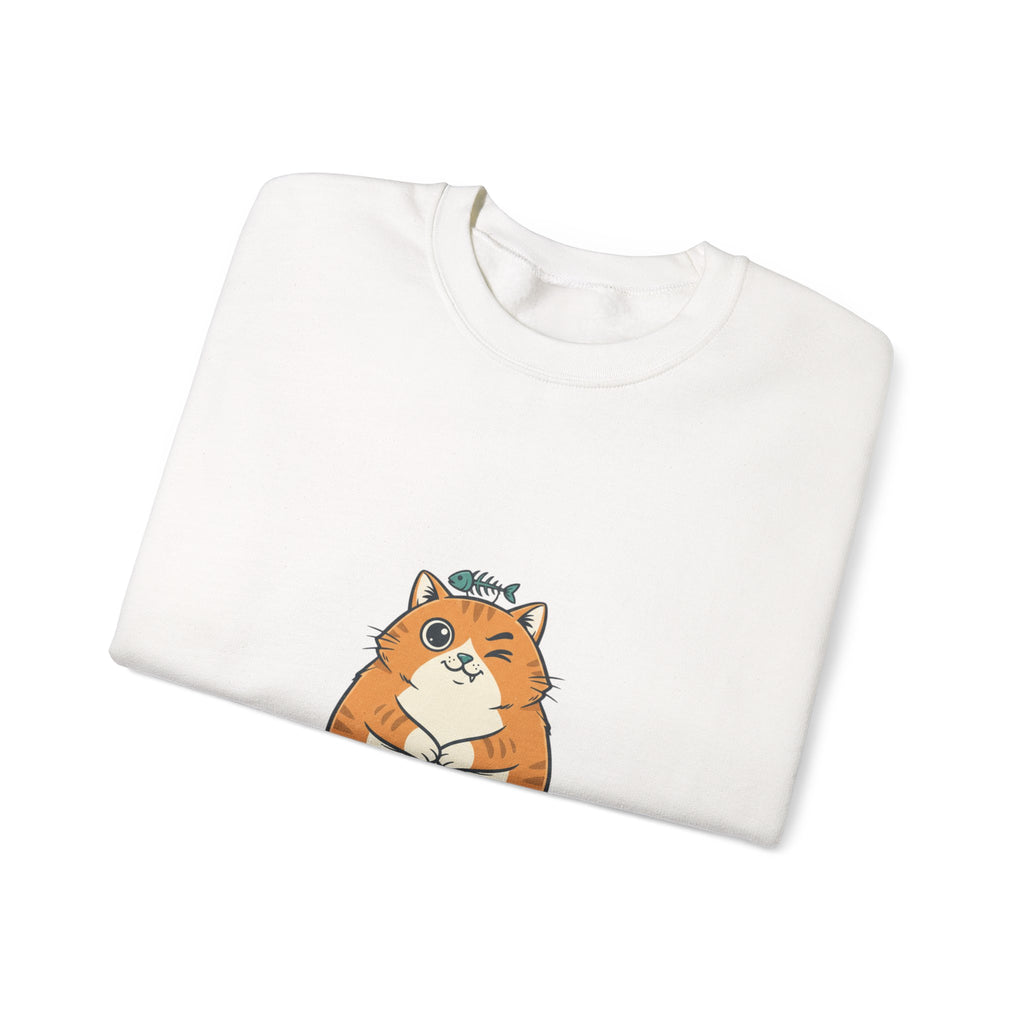 Cat-titude Crewneck Sweatshirt | sarcastic shirt, 90s aesthetic humor