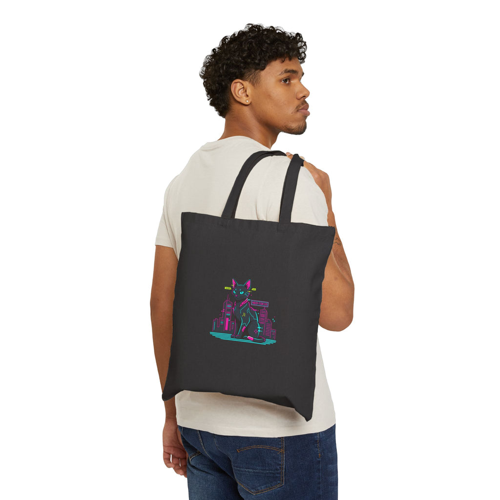 Retro OS Error Cat Tote | Retro GUI Error Aesthetic, fake popup design