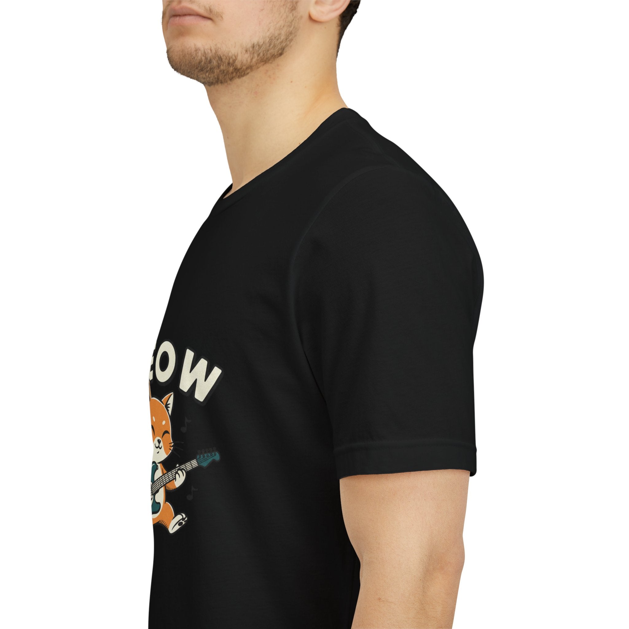 Meow Guitar Cat Tee | loading bar shirt, buffering meme
