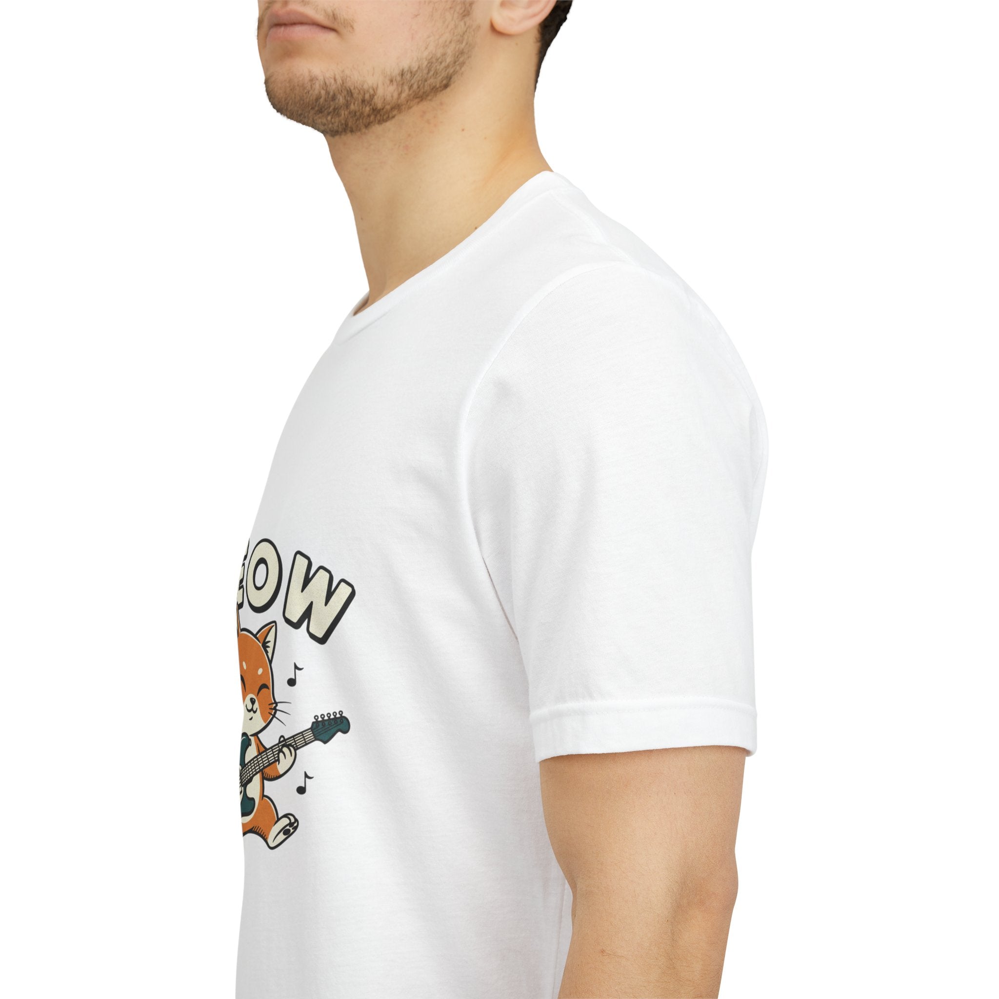 Meow Guitar Cat Tee | loading bar shirt, buffering meme
